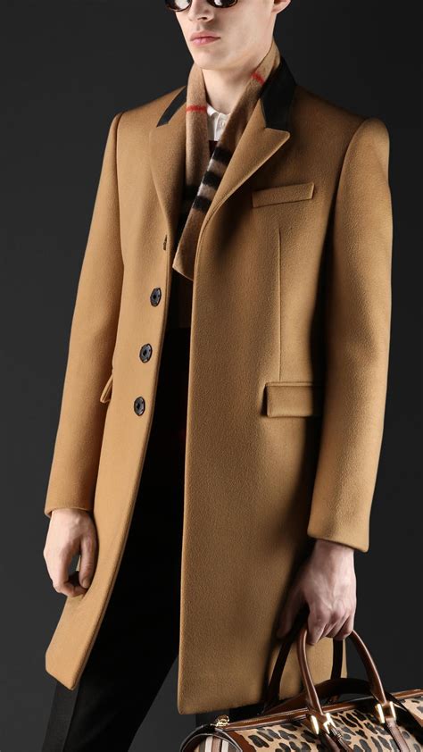 orange and burberry overcoat print|Burberry men's overcoat sale.